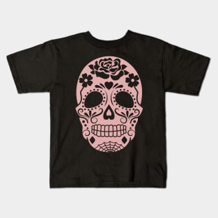 Textured Skull Kids T-Shirt